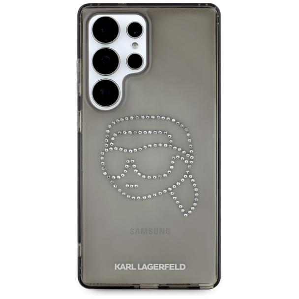 KARL LAGERFELD futerał do SAMSUNG S25 Ultra KLHCS25LHKHDCELK (IML Rhinestones K Head) czarny