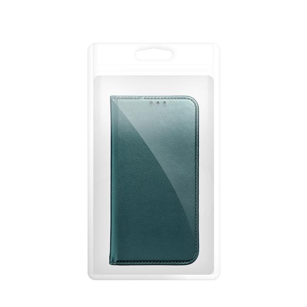 Etui z klapką na Oppo Reno 16 PRO 5G Smart Magneto ciemnozielone
