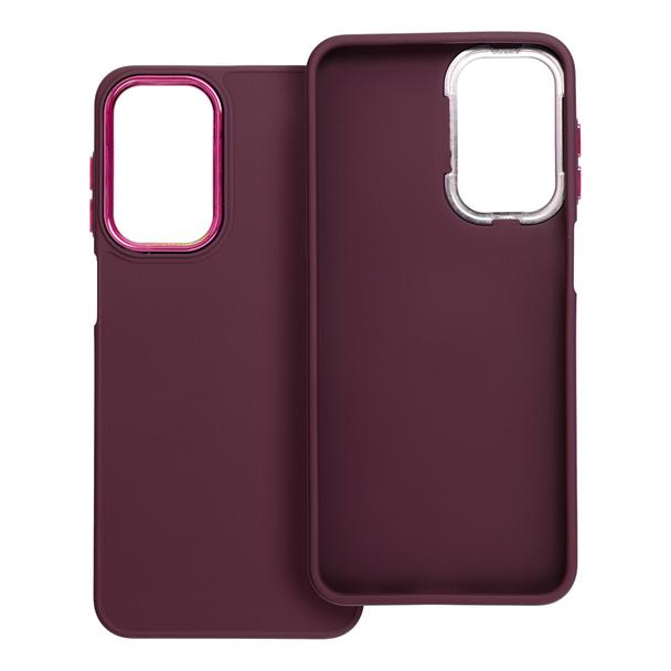 Futerał do Samsung A23 5G Frame fioletowy