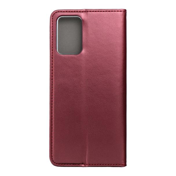 Etui z klapką na Motorola G06 Smart Magneto burgundowe