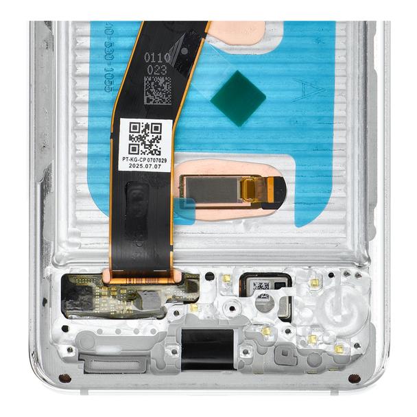 Wyświetlacz LCD do SAMSUNG S20 4G White SOFT OLED z ramka