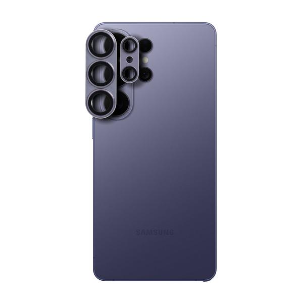 Szkło hartowane na aparat AR+AF Full Metal do SAMSUNG S26 ULTRA fioletowe