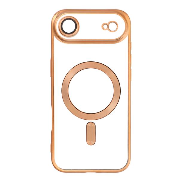 Futerał do iPhone 17 AIR Electro Mag Cover zgodny z MagSafe złoty