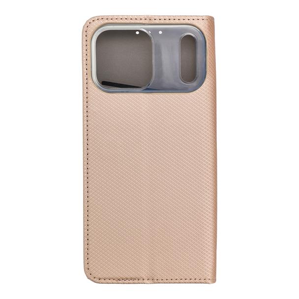 Etui z klapką na iPhone 17 PRO MAX Smart Case Book złote