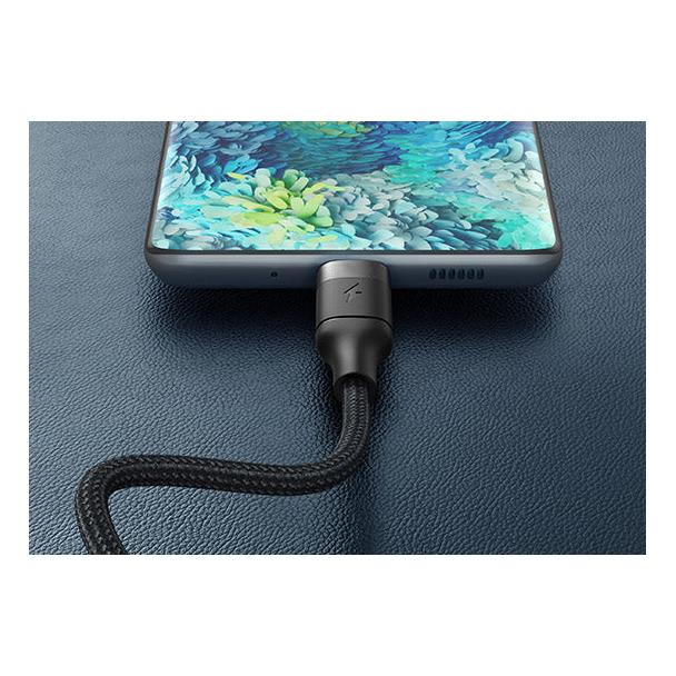Kabel USB C do USB C VEGER PD 5A 100W 1,5 m CC02 czarny