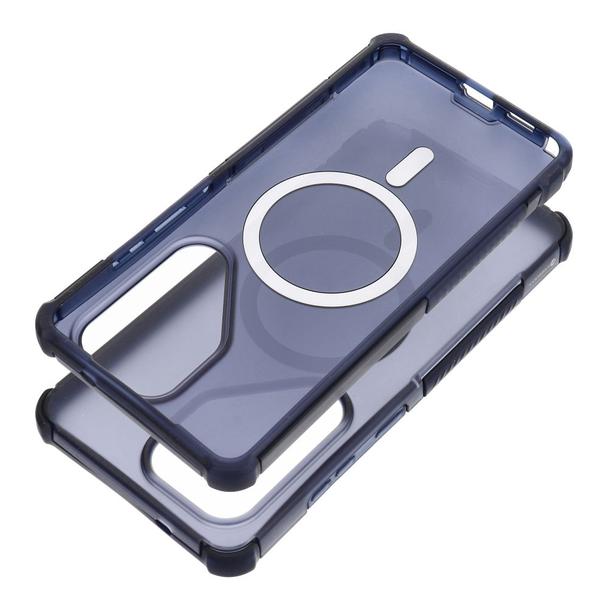 Etui na Samsung S26 ULTRA Forcell F-Protect BumperX Premium zgodne z MagSafe granatowe 0INT