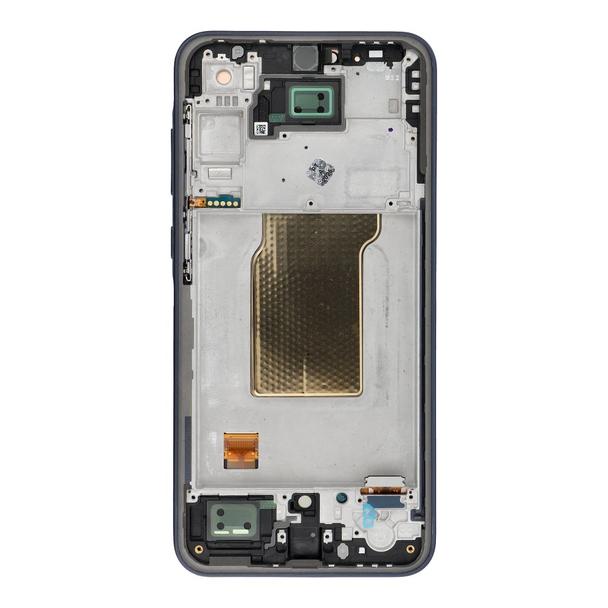ServicePack Wyświetlacz LCD do SAMSUNG A35 5G A356B GH82-34221A   czarny / granatowy