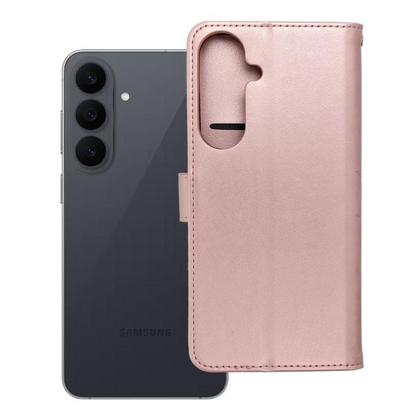 Etui z klapką na Samsung S26 FE Mezzo Book mandala złoto-różowe