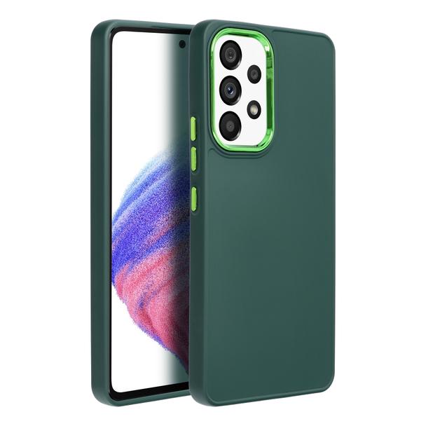 Futerał do Samsung A53 5G Frame zielony