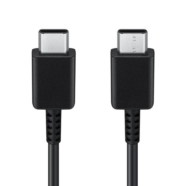 Oryginalny Kabel USB C do USB C Samsung EP-DA705BBEGWW 1 m blister czarny