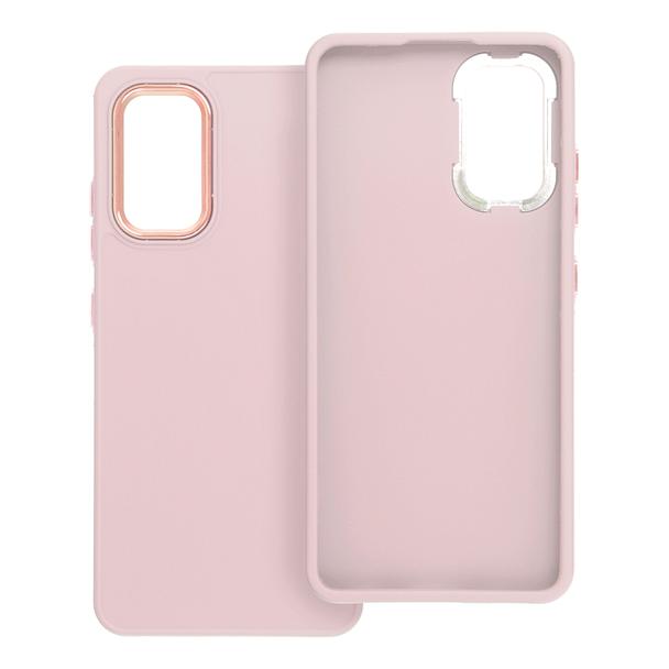 Futerał do Samsung A32 LTE ( 4G ) Frame pudrowy róż