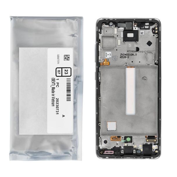 ServicePack Wyświetlacz LCD SAMSUNG  A52S 5G A528B GH82-26861D White