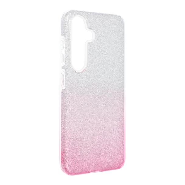 Futerał do Samsung S24 Shining transparentny różowy
