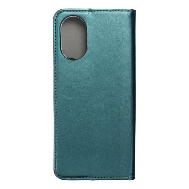 Etui z klapką na Oppo A18 / A38 Smart Magneto ciemnozielone