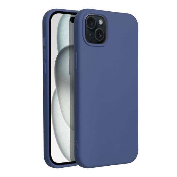 Futerał do iPhone 15 PLUS Silicone niebieski