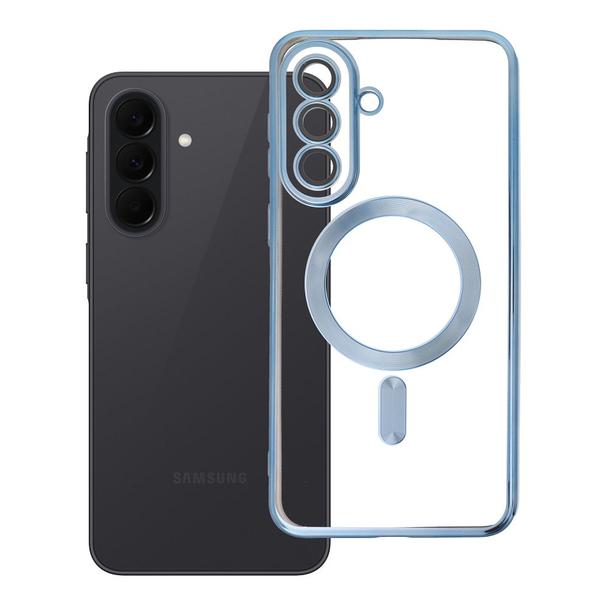Etui na Samsung A37 Electro Mag Cover zgodne z MagSafe niebieskie