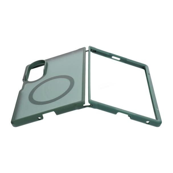 Etui na Samsung Z Fold 8 4sF-S Acrylic zgodny z MagSafe ciemnozielone