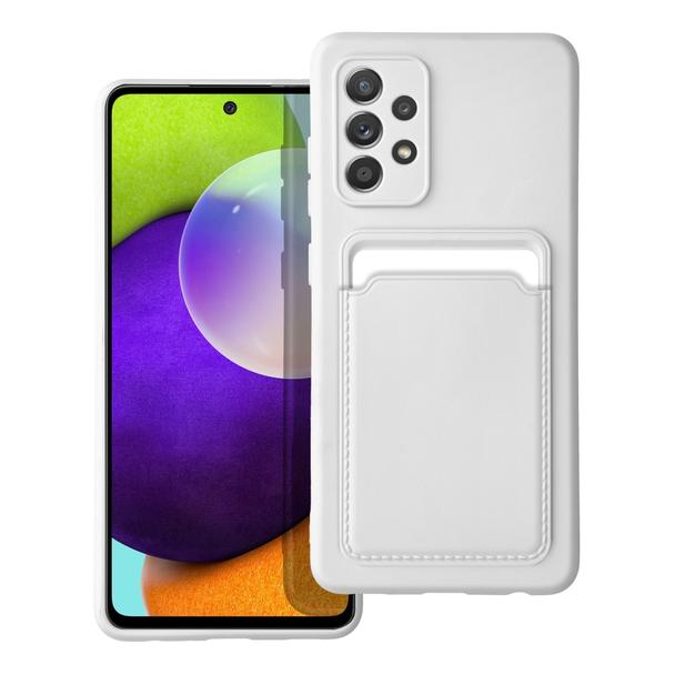 Futerał CARD CASE do SAMSUNG A52 5G / A52 LTE ( 4G ) / A52S biały