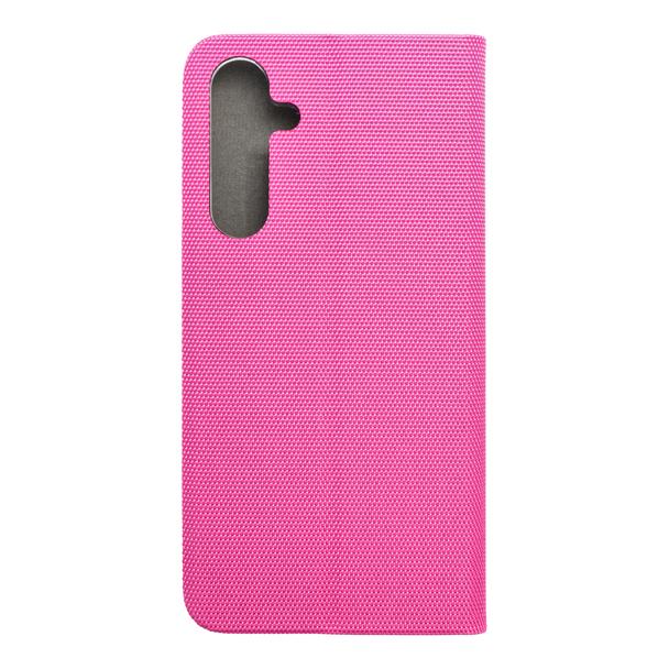 Etui z klapką na Samsung A35 5G Sensitive Book różowe