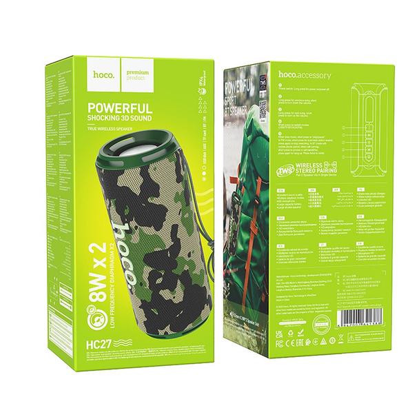 Głośnik bluetooth 2 x 8W 2h Hoco HC27 moro