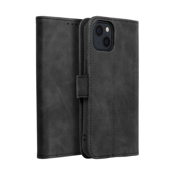 Etui z klapką na iPhone 13 Tender Book czarne