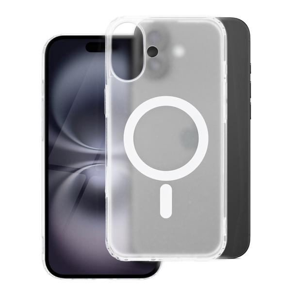 Futerał do iPhone 15 PLUS Frost Mag Cover zgodny z MagSafe transparentny zmrożony