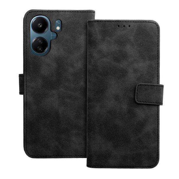 Etui z klapką na Xiaomi Redmi 13C / Poco C65 Tender Book czarne