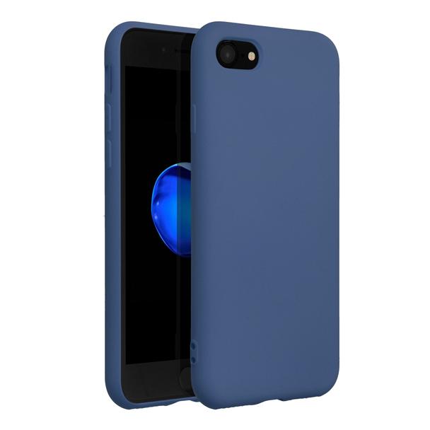 Futerał do iPhone 7 Silicone niebieski