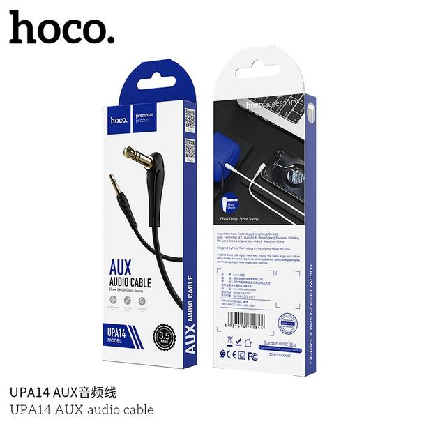 Kabel AUX Jack 3,5 mm do Jack 3,5 mm Hoco 1 m UPA14 czarny