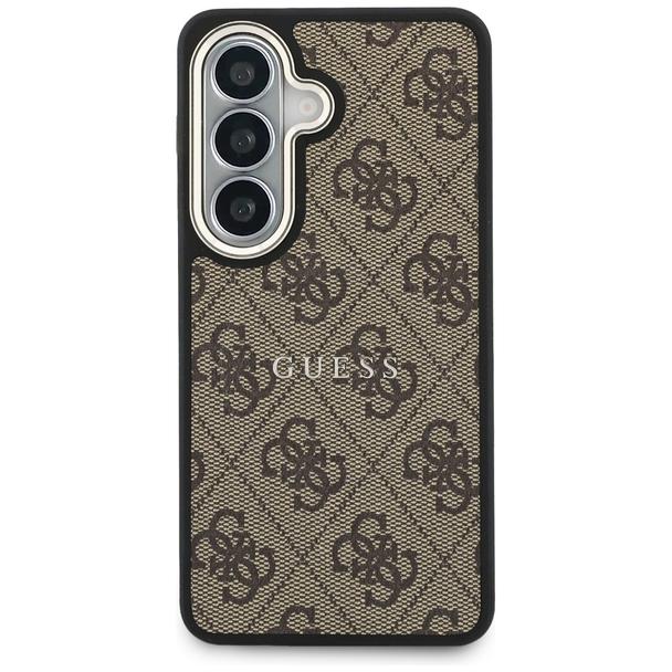 GUESS futerał do SAMSUNG S26 GUHMS26SP4MSEGCW (4G Embossed Ring MagSafe) brązowy