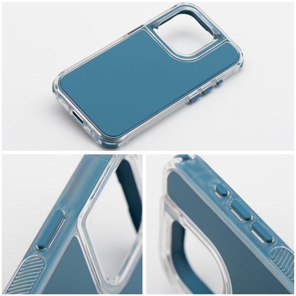 Etui na iPhone 18 Pro / 17 Pro Matrix niebieskie
