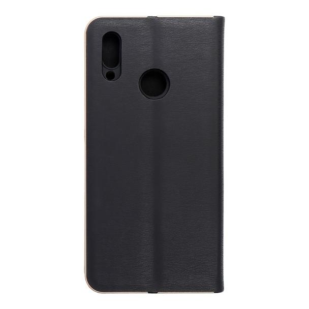 Etui z klapką na Huawei P SMART 2019 Luna Book Gold czarne