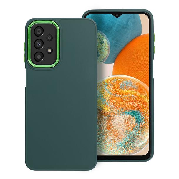 Etui na Samsung A23 5G Frame zielone
