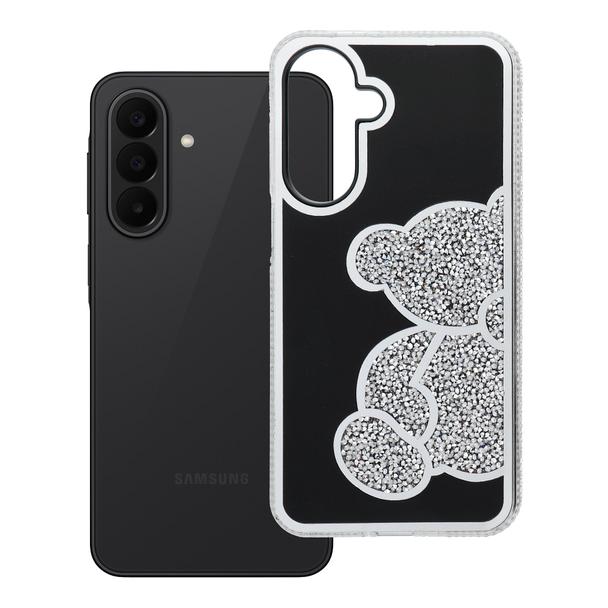 Etui na Samsung A27 5G Teddy Bear srebrne