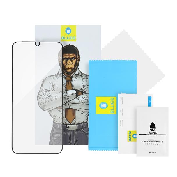 Szkło Hartowane 5D Mr. Monkey Glass - Apple iPhone 7/8 biały (Anti-Static Strong HD)