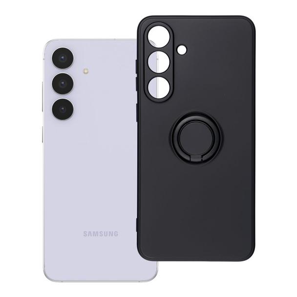Futerał do Samsung S25 FE Silicone Ring czarny