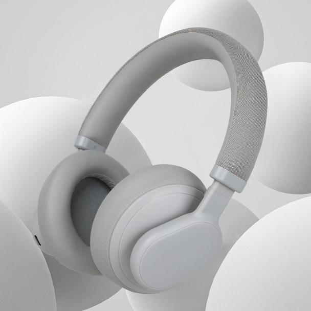 Słuchawki bezprzewodowe nauszne Forcell F-Audio Touch Beat ANC szare