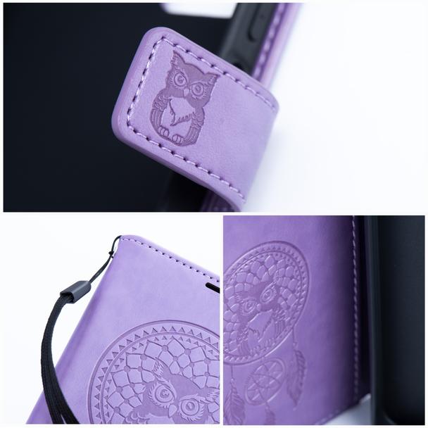 Etui z klapką na Xiaomi Redmi NOTE 11 / 11S Mezzo Book łapacz snów fioletowe