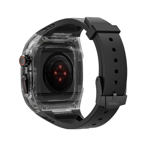 WiWU - Pasek do smartwatcha Wi-WB013 Rambo Watch Band 42/44/45mm - czarny