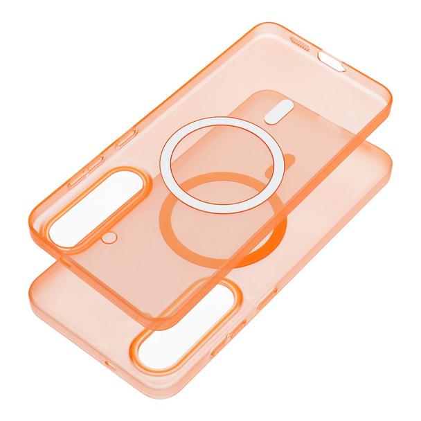 Futerał do Samsung A36 Go Orange zgodny z MagSafe pomarańczowy
