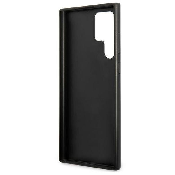 GUESS futerał do SAMSUNG S22 Ultra GUHCS22LG4GFGR (4G Metal Gold Logo) szary