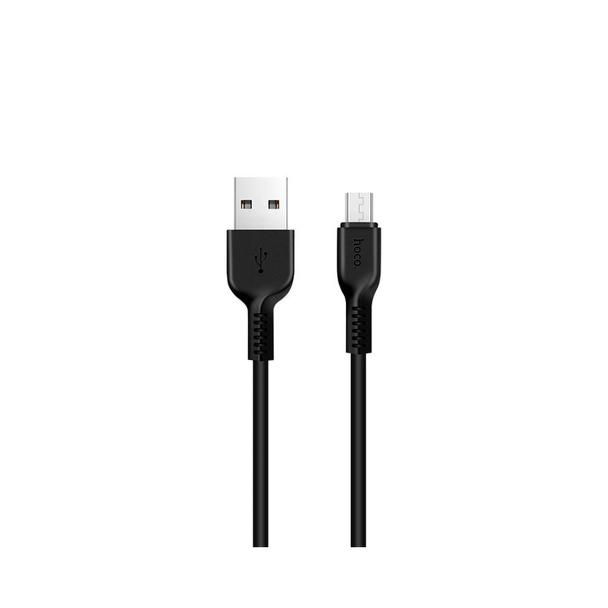 Kabel USB A do Micro USB Hoco 2,4A 3 m X20 czarny