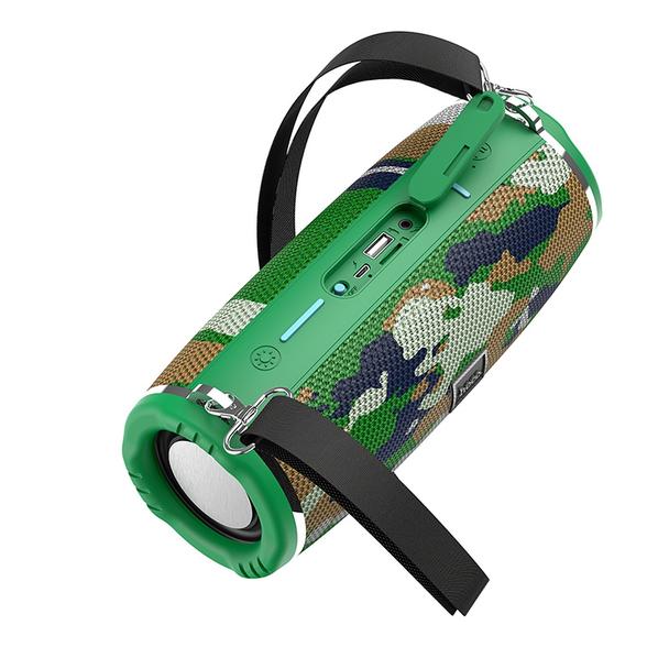 Głośnik bezprzewodowy LED 2 x 5W 2h Hoco HC12 moro