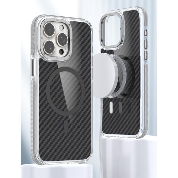 Etui na iPhone 17 Pro / 18 Pro Fiber zgodne z MagSafe szare