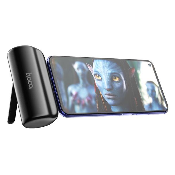 Powerbank Hoco 5000 mAh 2A z wbudowanym złączem USB C J106 czarny