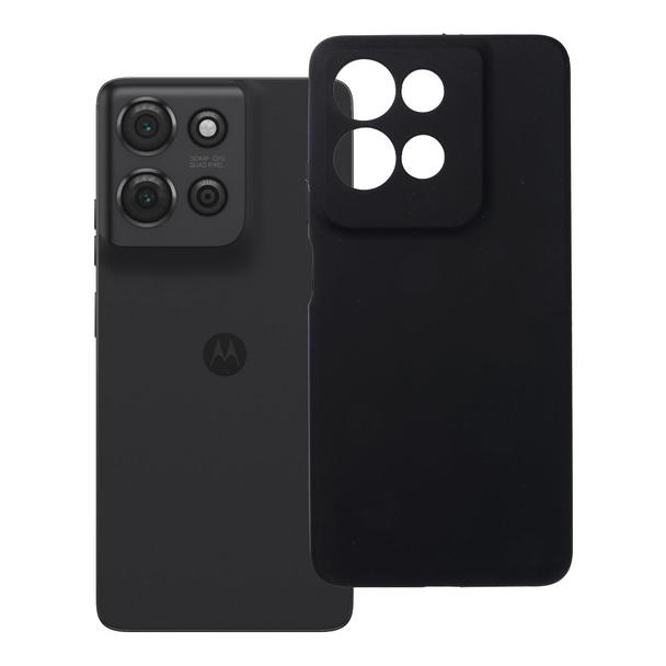 Etui na Motorola G75 Silicone 2mm (camera protection) czarne