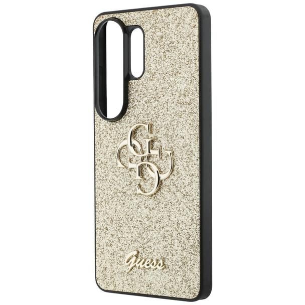 GUESS futerał do SAMSUNG S26 Ultra GUHCS26LHG4SGD (Fixed Glitter 4G Big Metal Logo) złoty