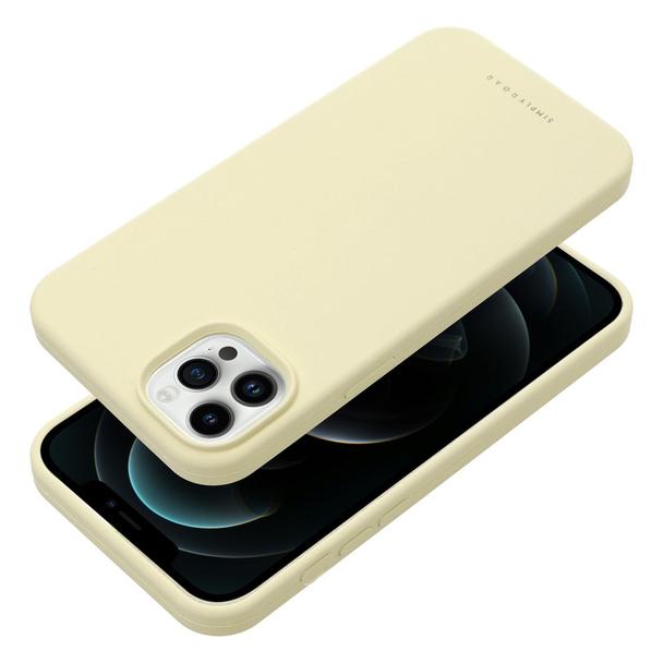 ROAR futerał CLOUD SKIN do IPHONE 12 Pro Jasnożółty