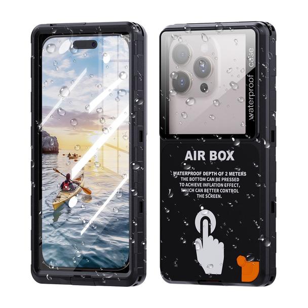 Futerał do Airbox MAX 6.9 Shellbox wodoodporny czarny