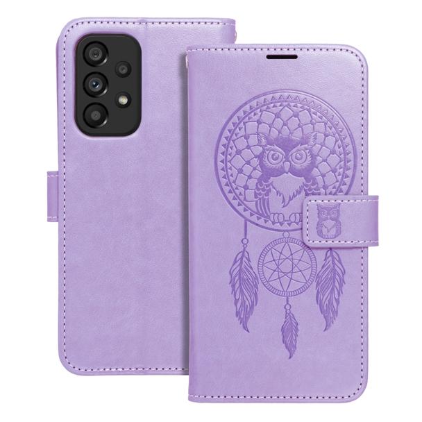 Etui z klapką na Xiaomi Redmi NOTE 11 / 11S Mezzo Book łapacz snów fioletowe